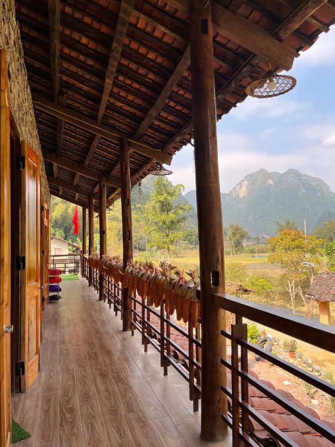 Tay Homestay Lang Da Co Khuoi Ky- Ban Gioc 까오방 외부 사진