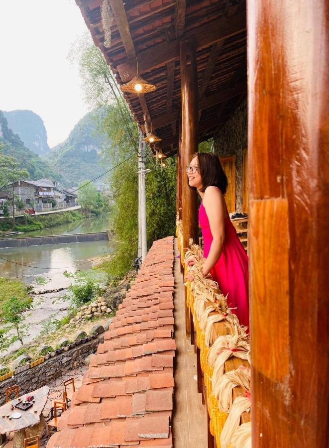 Tay Homestay Lang Da Co Khuoi Ky- Ban Gioc 까오방 외부 사진