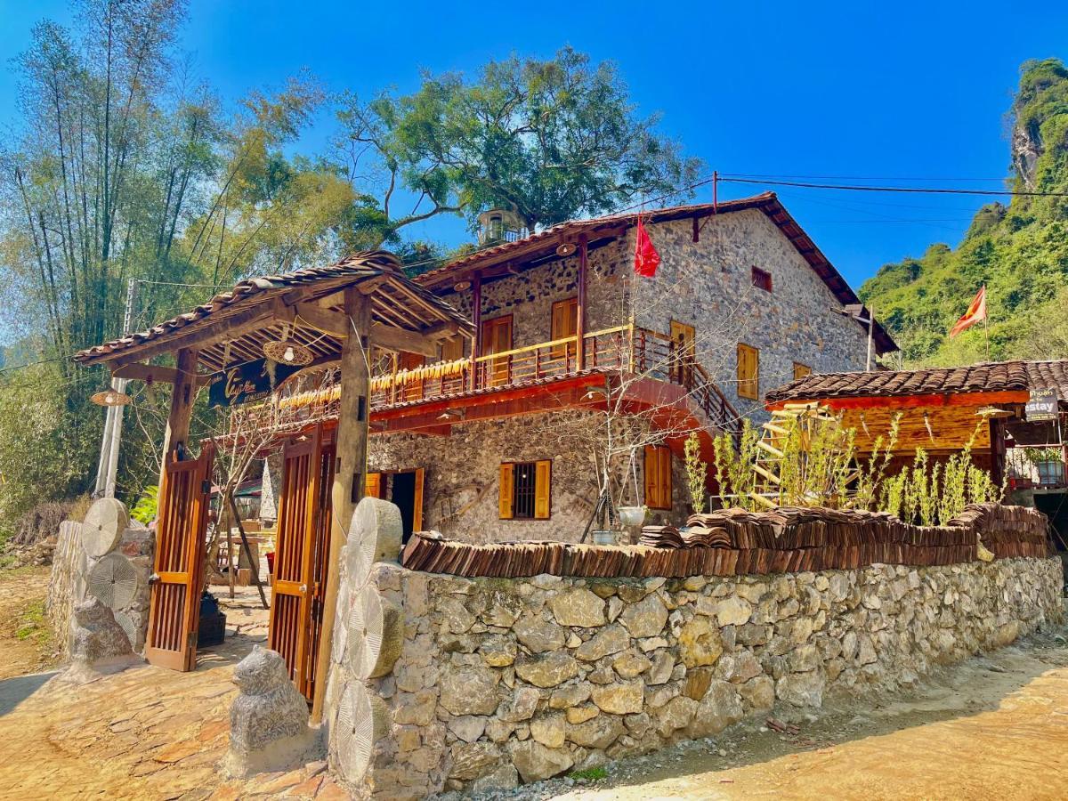Tay Homestay Lang Da Co Khuoi Ky- Ban Gioc 까오방 외부 사진