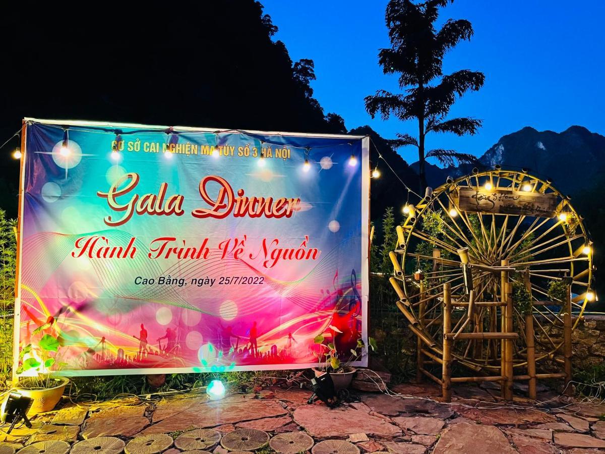 Tay Homestay Lang Da Co Khuoi Ky- Ban Gioc 까오방 외부 사진