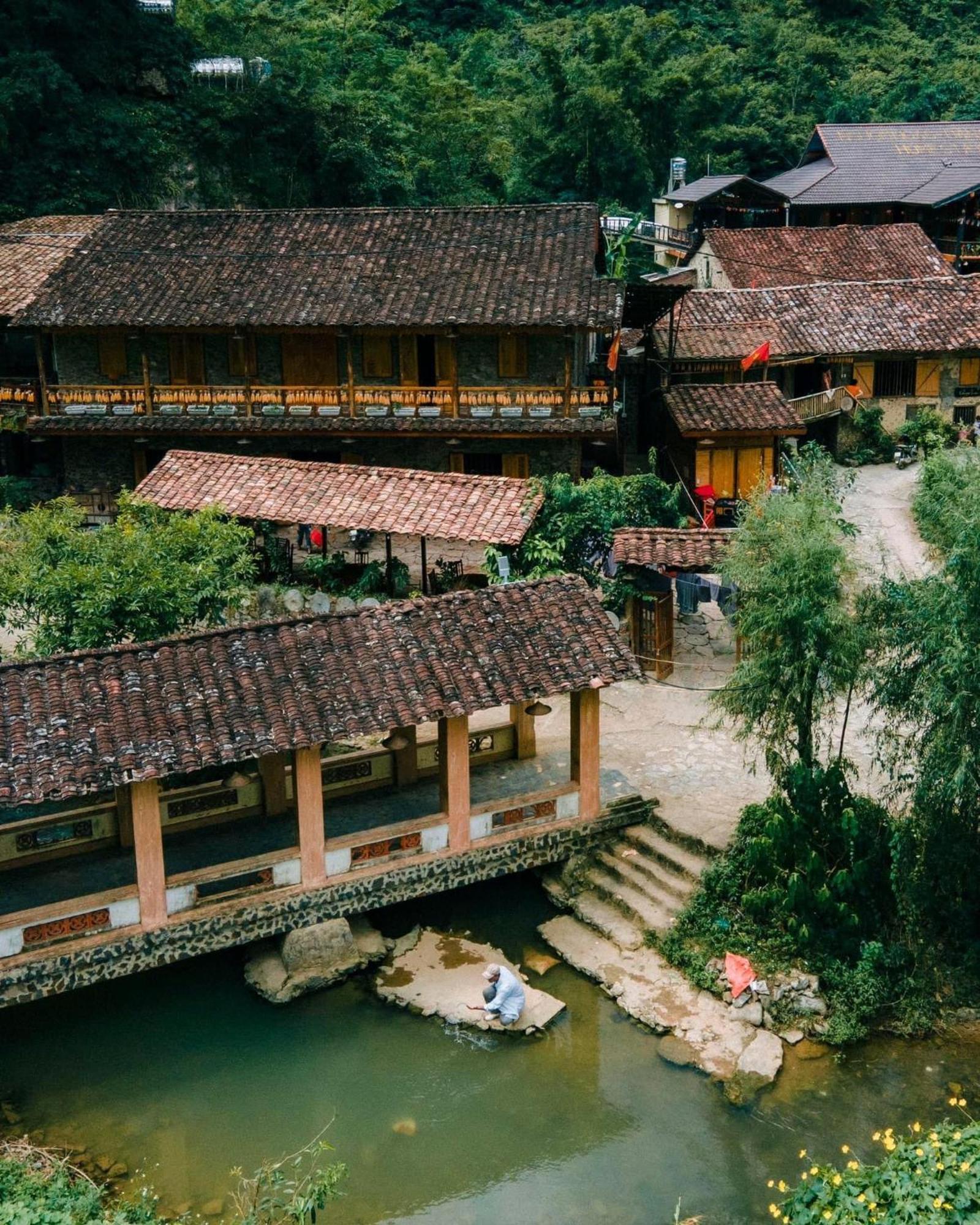 Tay Homestay Lang Da Co Khuoi Ky- Ban Gioc 까오방 외부 사진